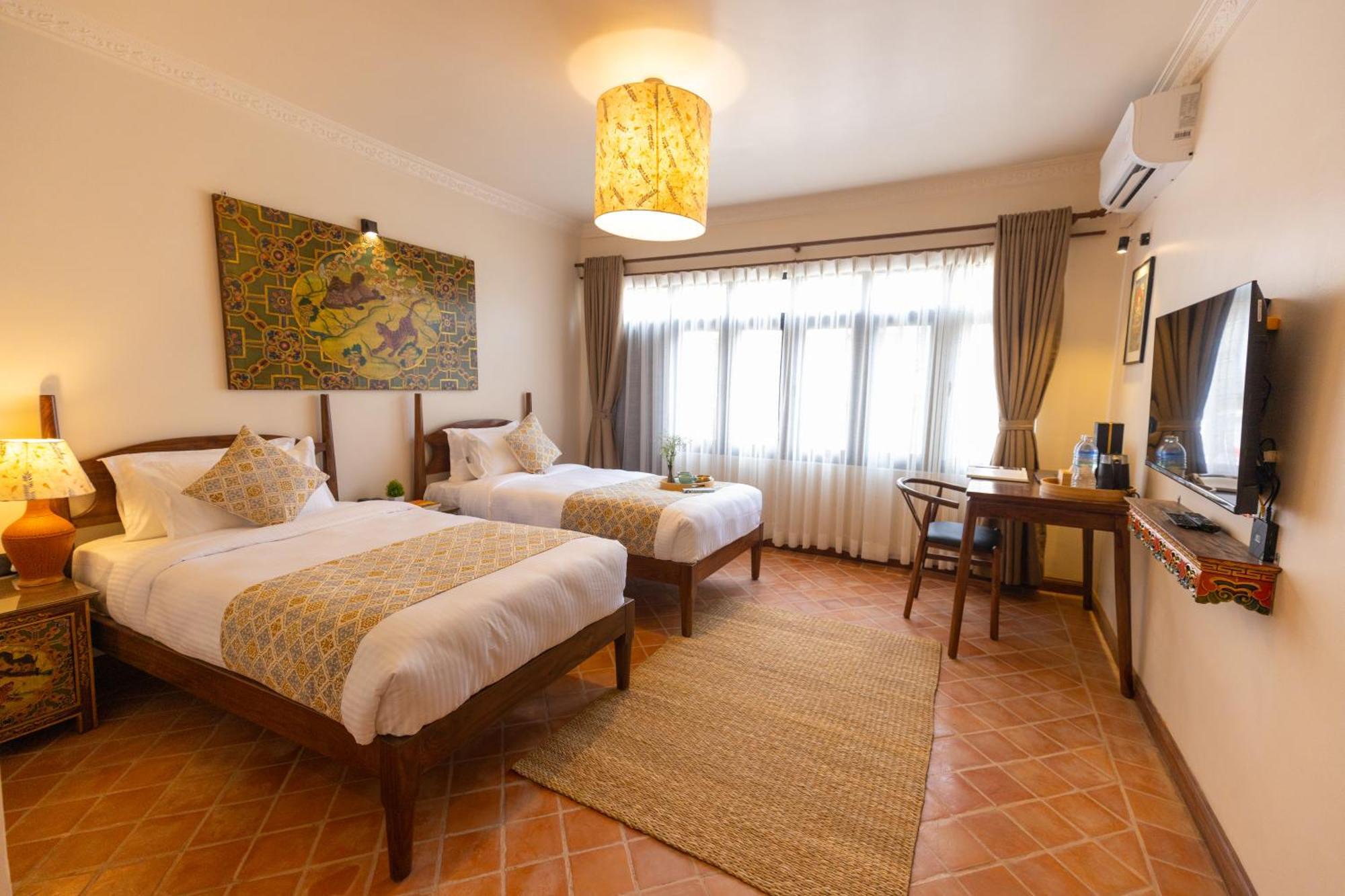 Swarga Heritage Hotel - A Traditional Stay กาฐมาณฑุ ภายนอก รูปภาพ