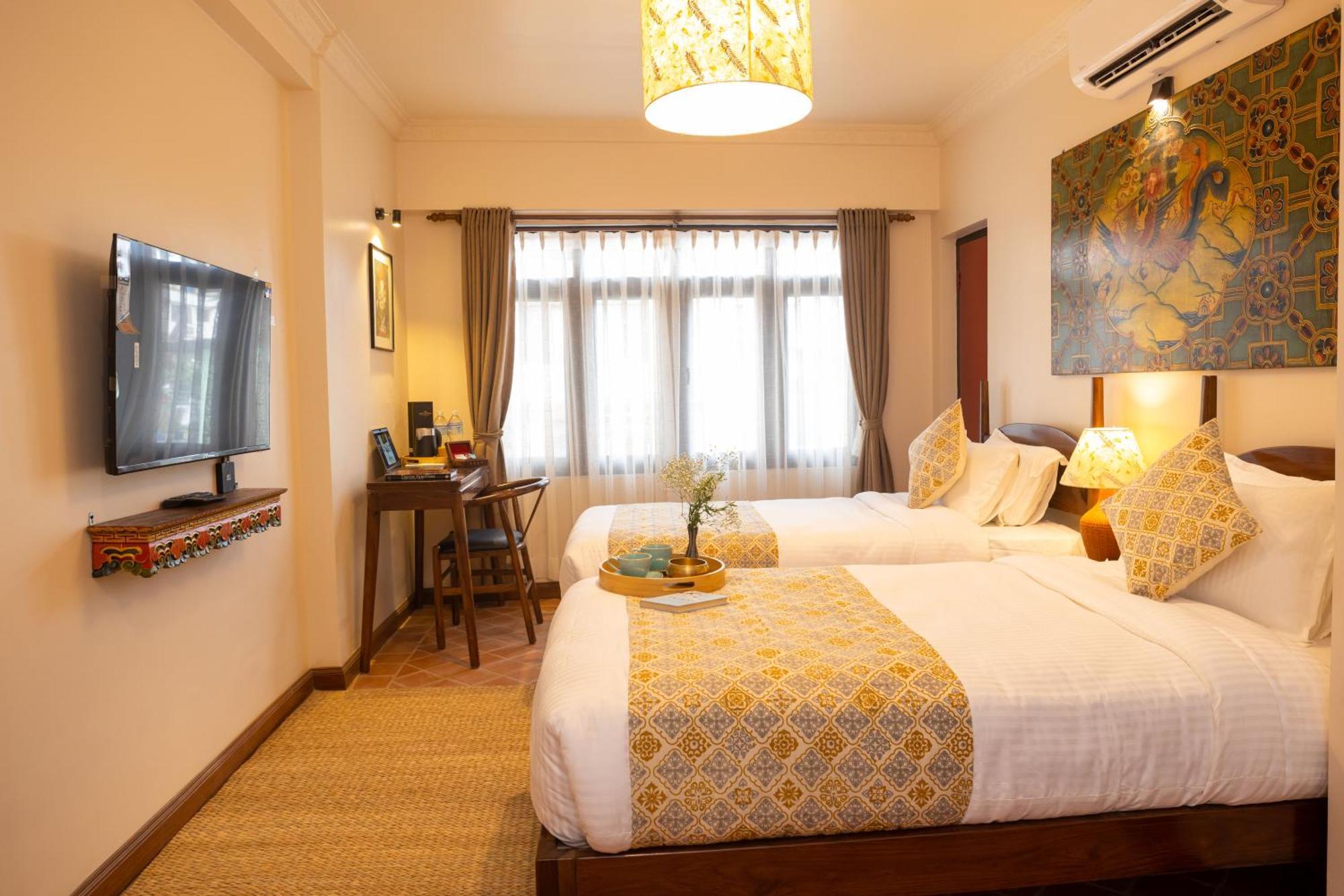 Swarga Heritage Hotel - A Traditional Stay กาฐมาณฑุ ห้อง รูปภาพ