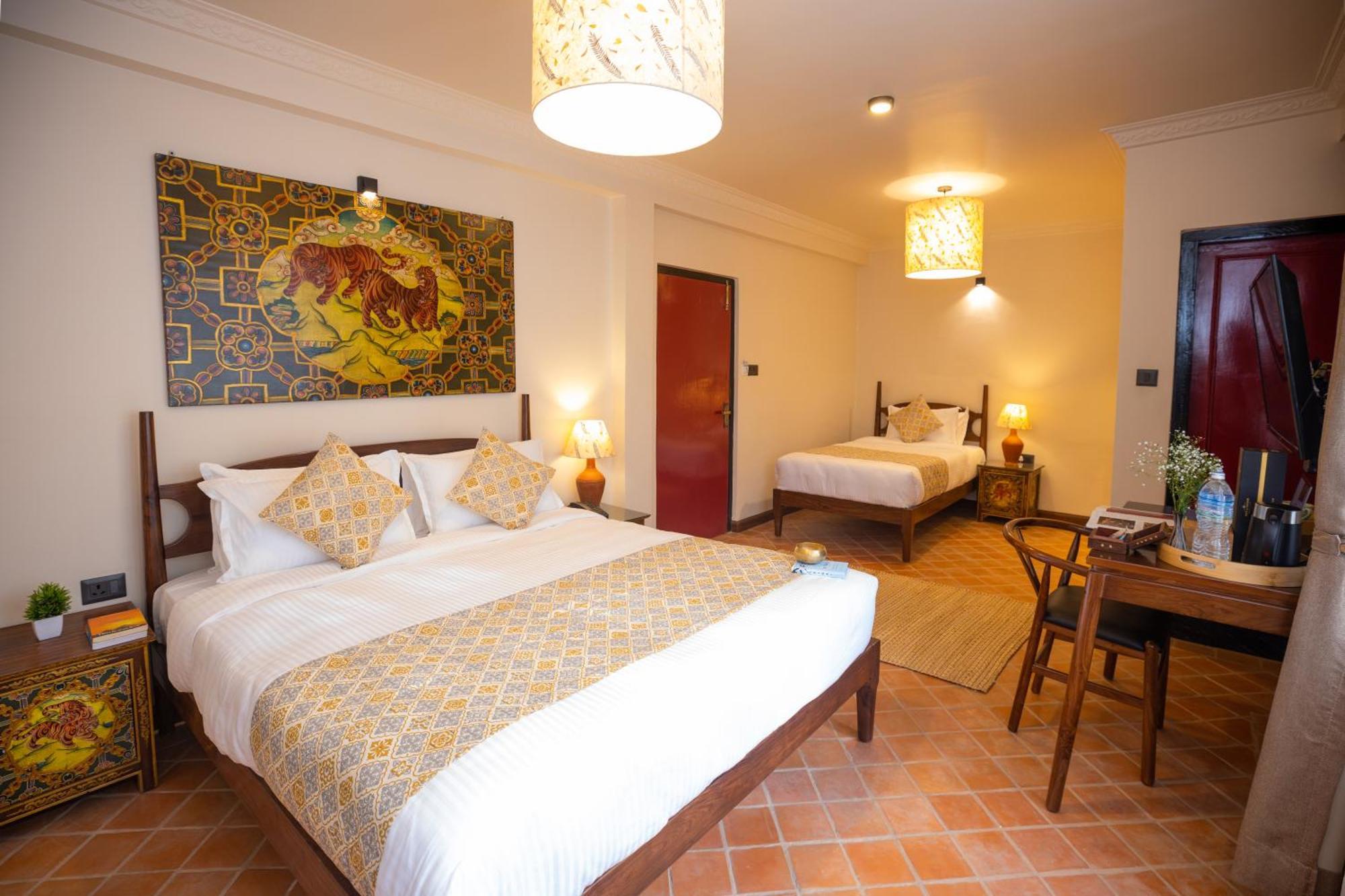 Swarga Heritage Hotel - A Traditional Stay กาฐมาณฑุ ห้อง รูปภาพ
