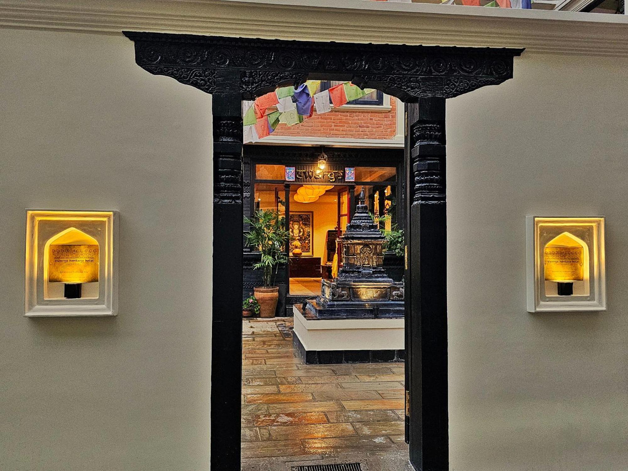 Swarga Heritage Hotel - A Traditional Stay กาฐมาณฑุ ภายนอก รูปภาพ